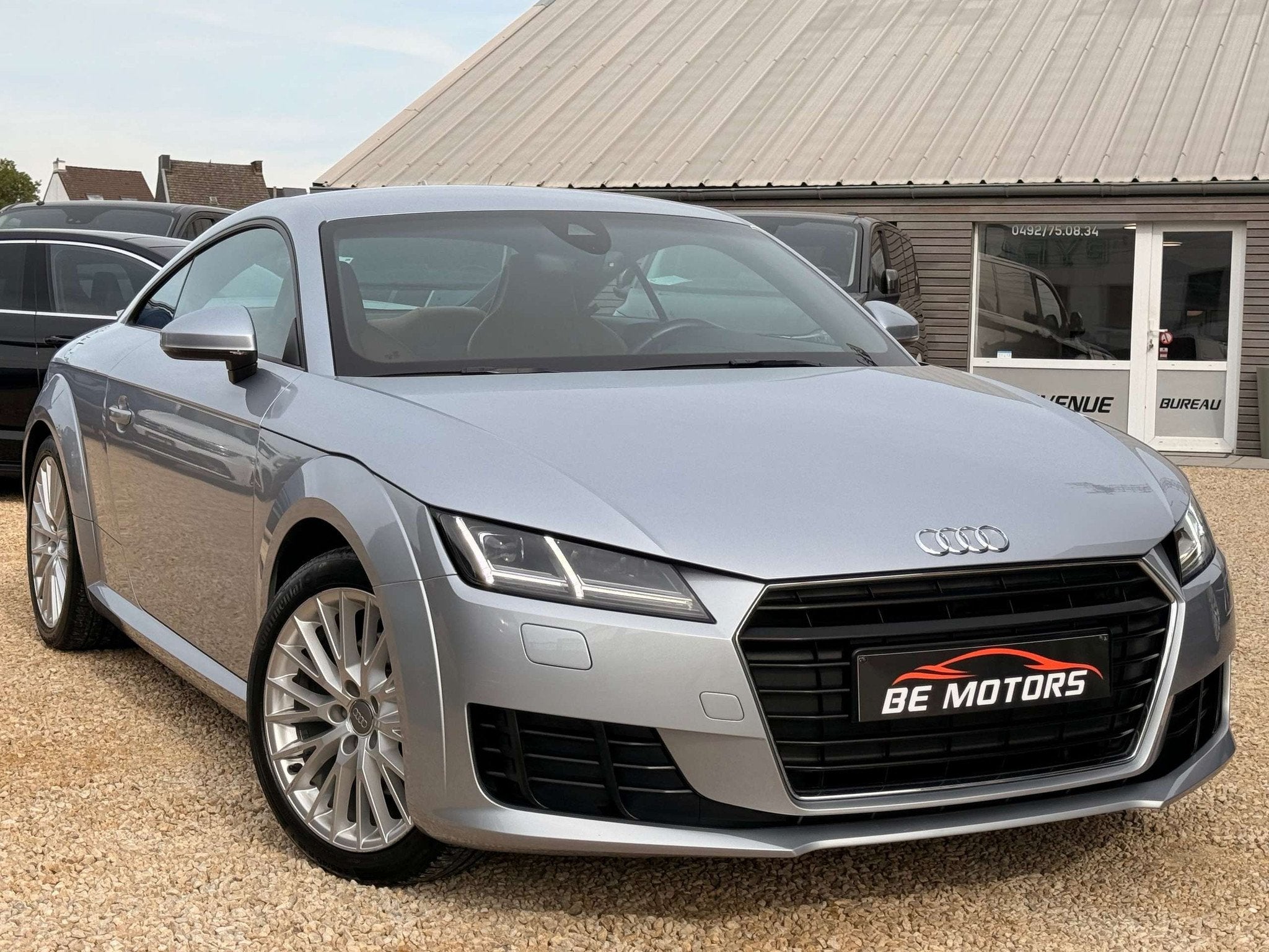 Audi TT 2.0 TFSI 230CV / 38.000 KM ! / 1er PROPRIETAIRE / CA, Autos, Cuir, Argent ou Gris, Entreprise, 169 kW