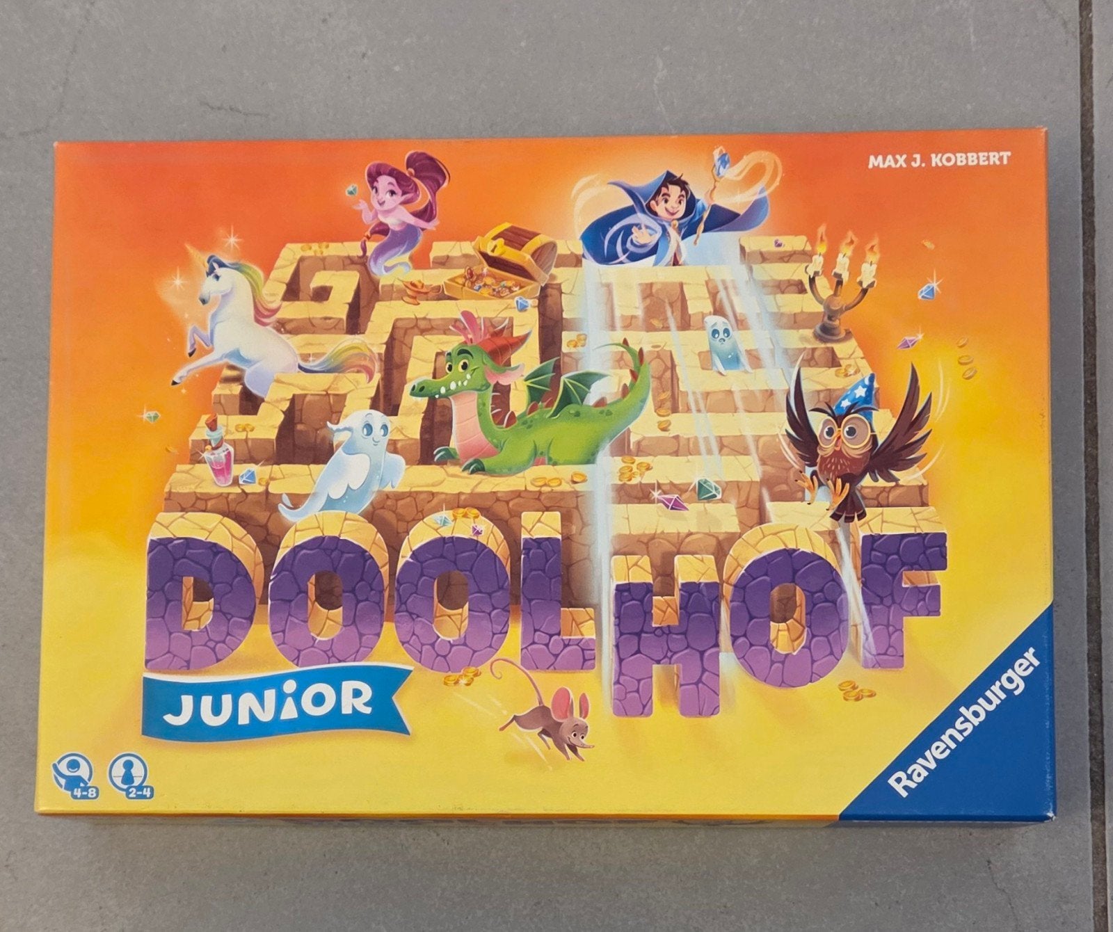 Doolhof Junior, Een of twee spelers, Ophalen, Zo goed als nieuw, Ravensburger