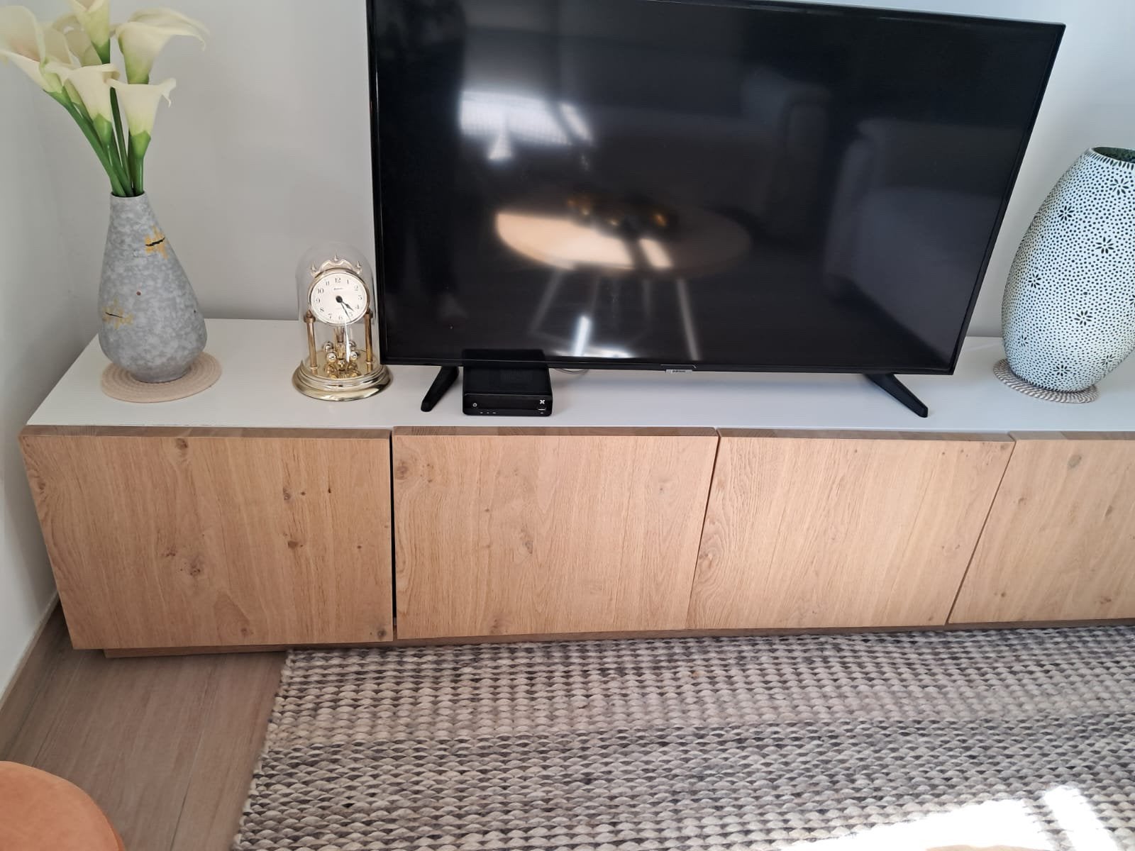 Tv meubel te koop, Huis en Inrichting, Kasten |Televisiemeubels, Ophalen, Gebruikt, 150 tot 200 cm, Minder dan 100 cm
