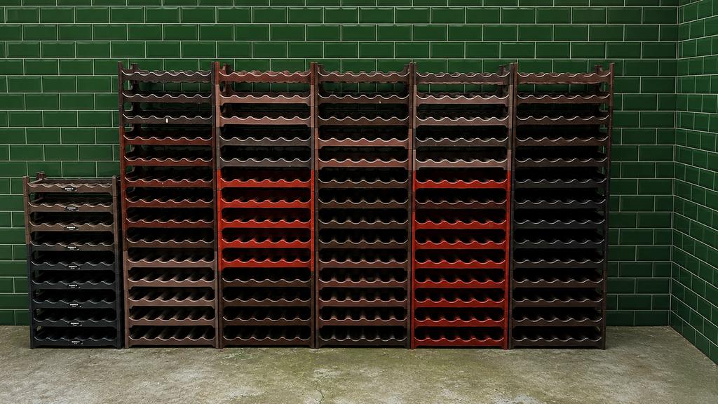 Flessen rek modulair of wijnrek 80 stuks voor 480 flessen, Huis en Inrichting, Woonaccessoires | Wijnrekken, Ophalen of Verzenden
