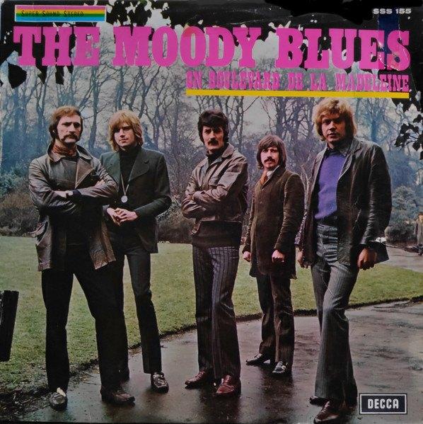 The Moody Blues-On boulevard de la madeleine-Lp-Belgium, Gebruikt, Originele persing, Ophalen of Verzenden, Poprock