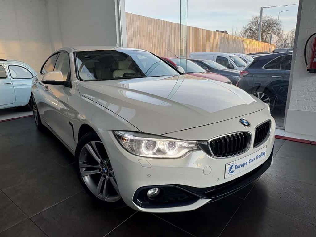BMW 4 Serie 420 420I LUXURY 2.Oi 184Ch LIGNE COMPLÈTE ARMYT, Auto's, Automaat, Gebruikt, 4 cilinders, Bluetooth