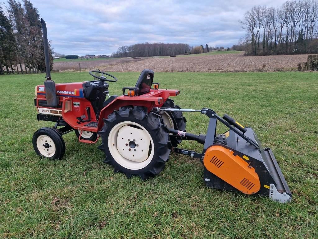 minitractor YANMAR FX17 met klepelmaaier, Gebruikt, Tot 2500, Tot 80 Pk, Ophalen