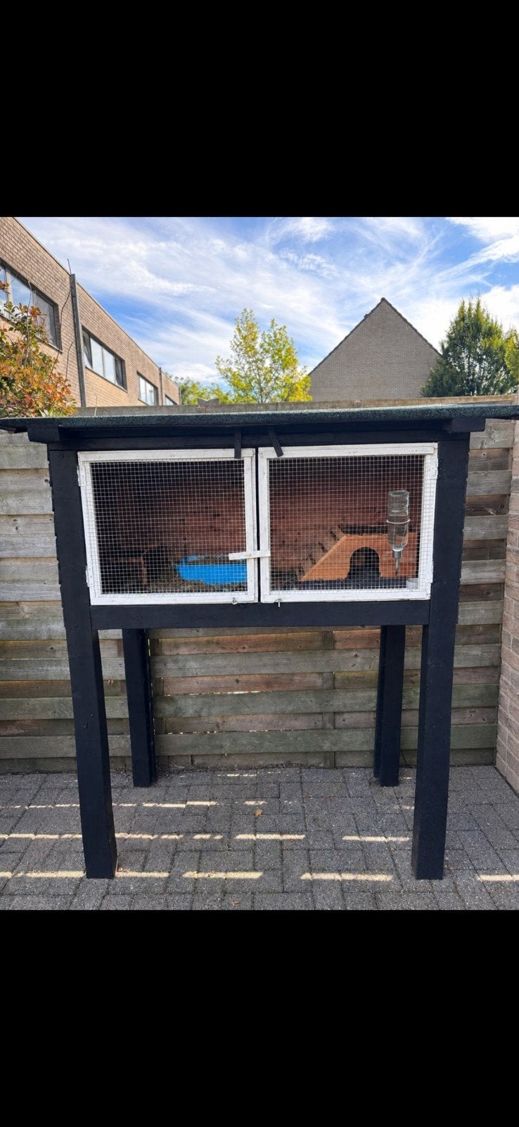 ruim hok voor cavia's, Dieren en Toebehoren, Ophalen, Gebruikt, Hok, Cavia
