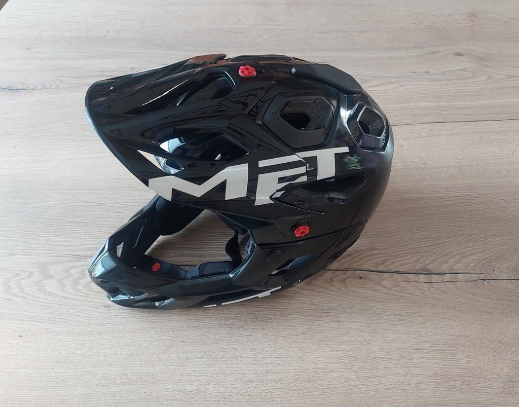 MET Full face helm, Fietsen en Brommers, Ophalen, M