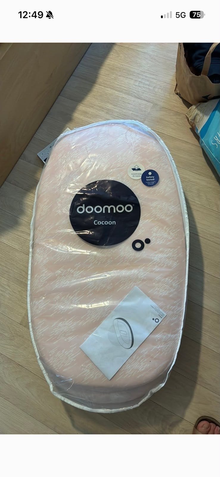 domo kussen, Kinderen en Baby's, Ophalen, Babybedje, Roze, Kussen