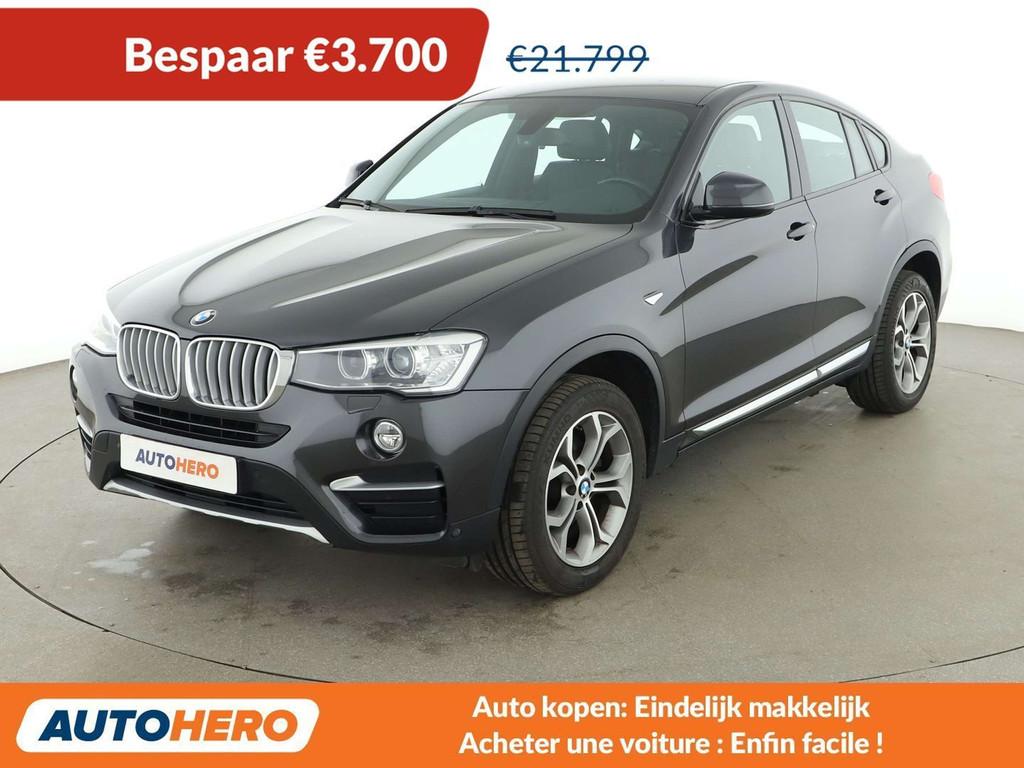 BMW X4 xDrive 20d (année de construction 2015), Autos, Argent ou Gris, Achat, Noir, Automatique