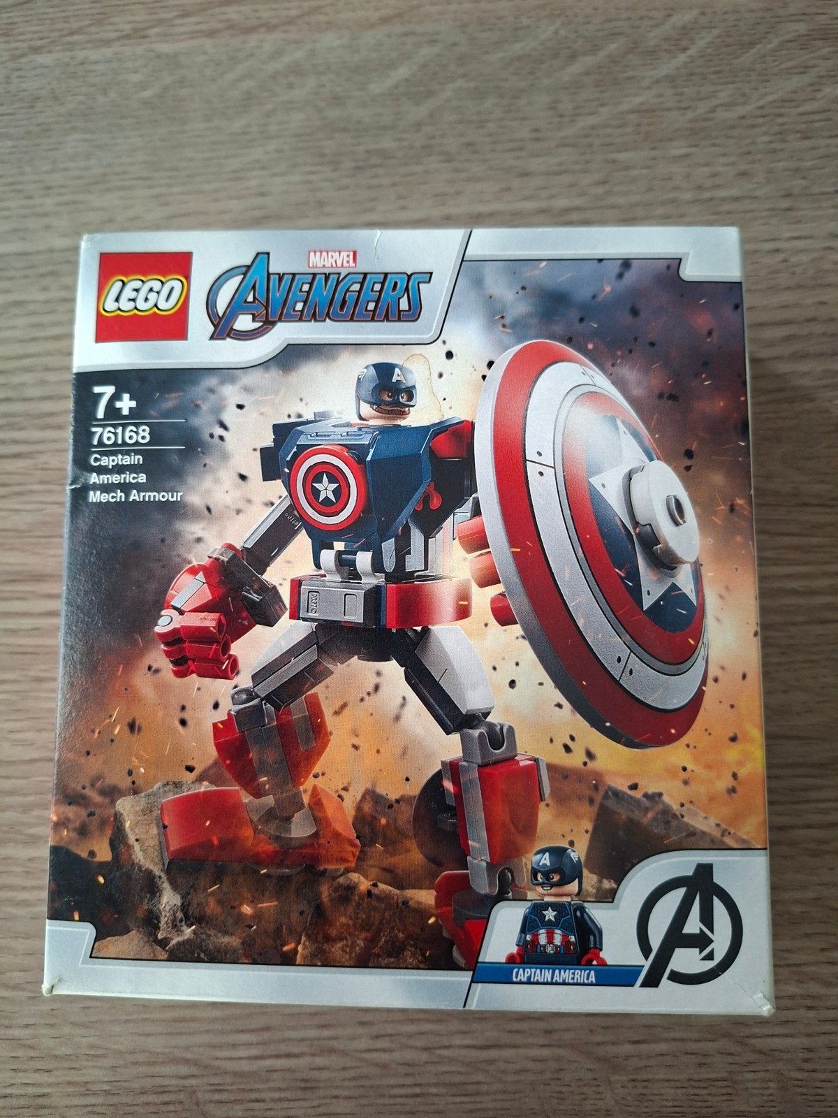 Lego Avengers Captain america mech armour, Ophalen, Overige thema's, Lego, Zo goed als nieuw