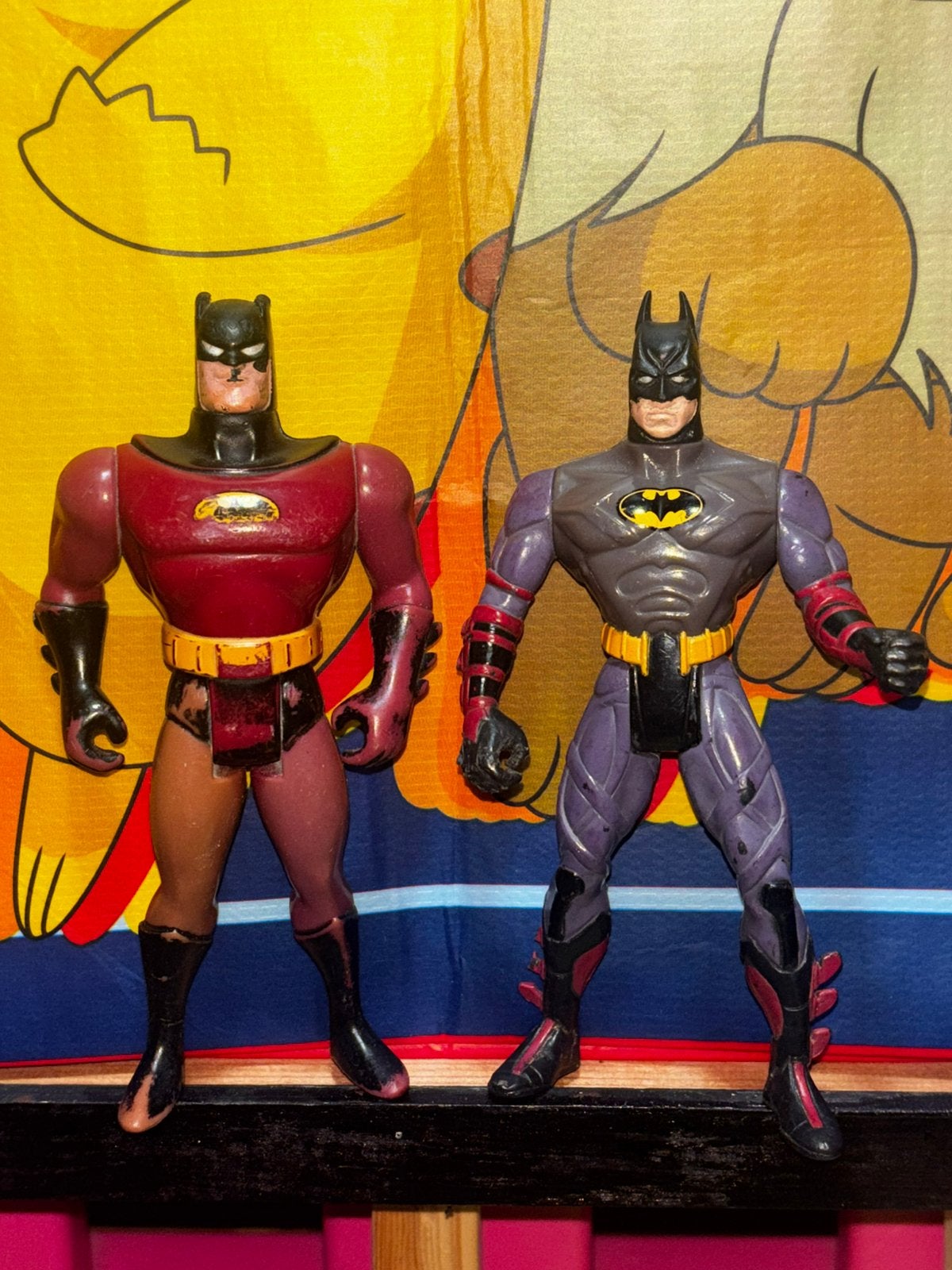 Lot de 2 figurines Batman Kenner 1990, Enlèvement ou Envoi, Utilisé