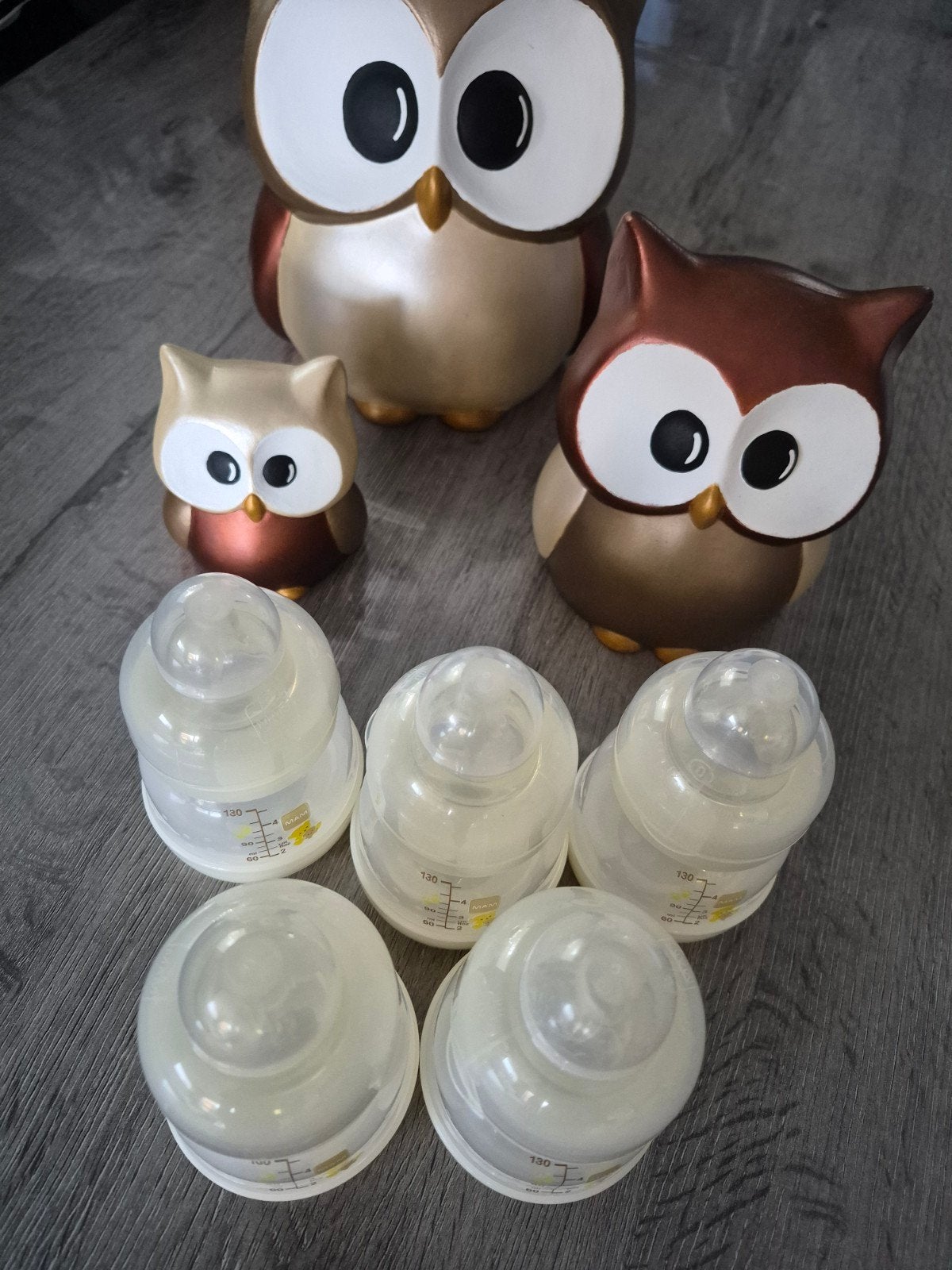 5 bouteilles MAM 130 ml, Enfants & Bébés, Enlèvement ou Envoi