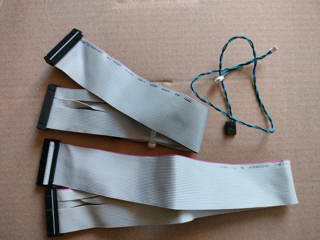 Flatkabels parallel aansluitingen + quick guides + cd-roms, Ophalen of Verzenden, Gebruikt