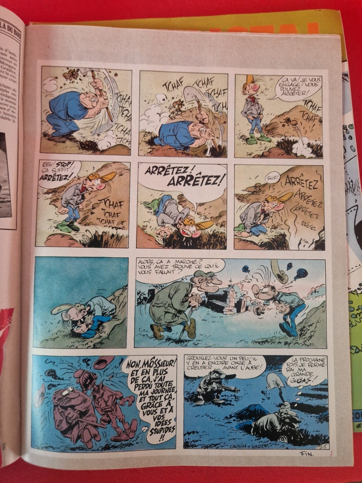 lot de 7 magazines, le journal de spirou, 1985, Enlèvement ou Envoi