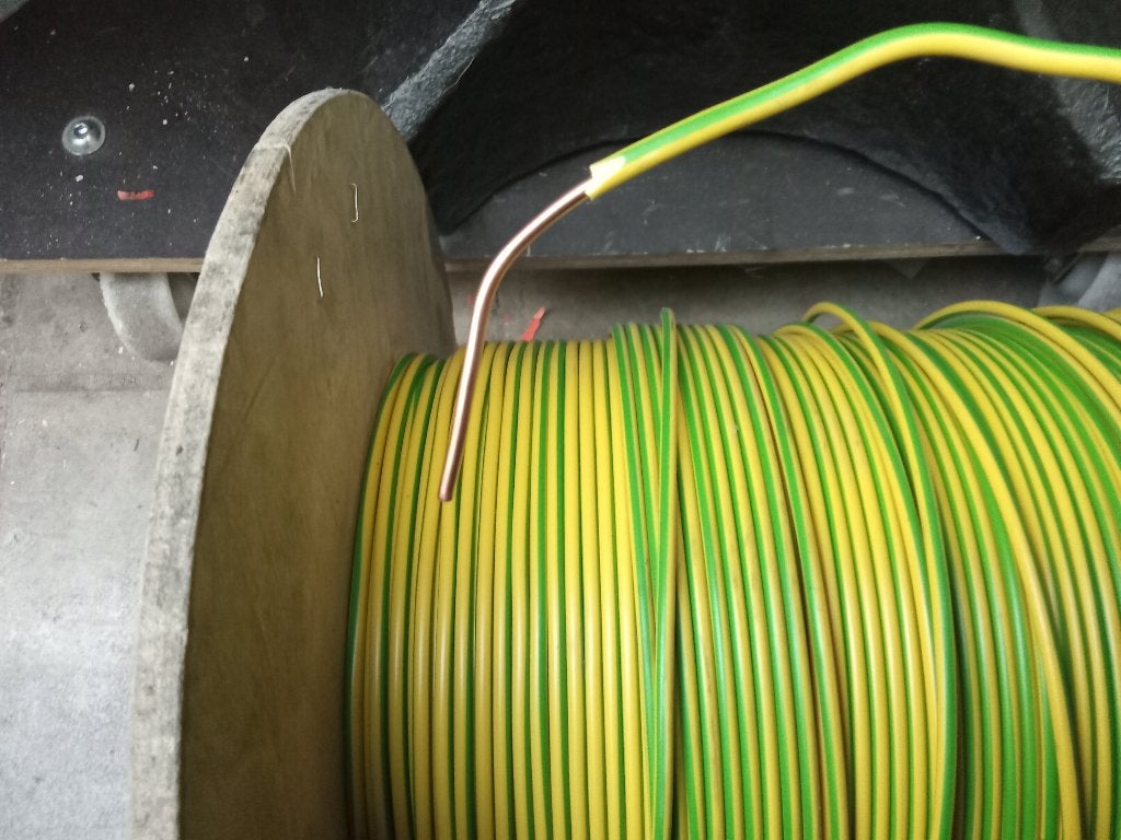 Kabel van 50 me, 6 mm2 voor aarde, Doe-het-zelf en Bouw, Ophalen