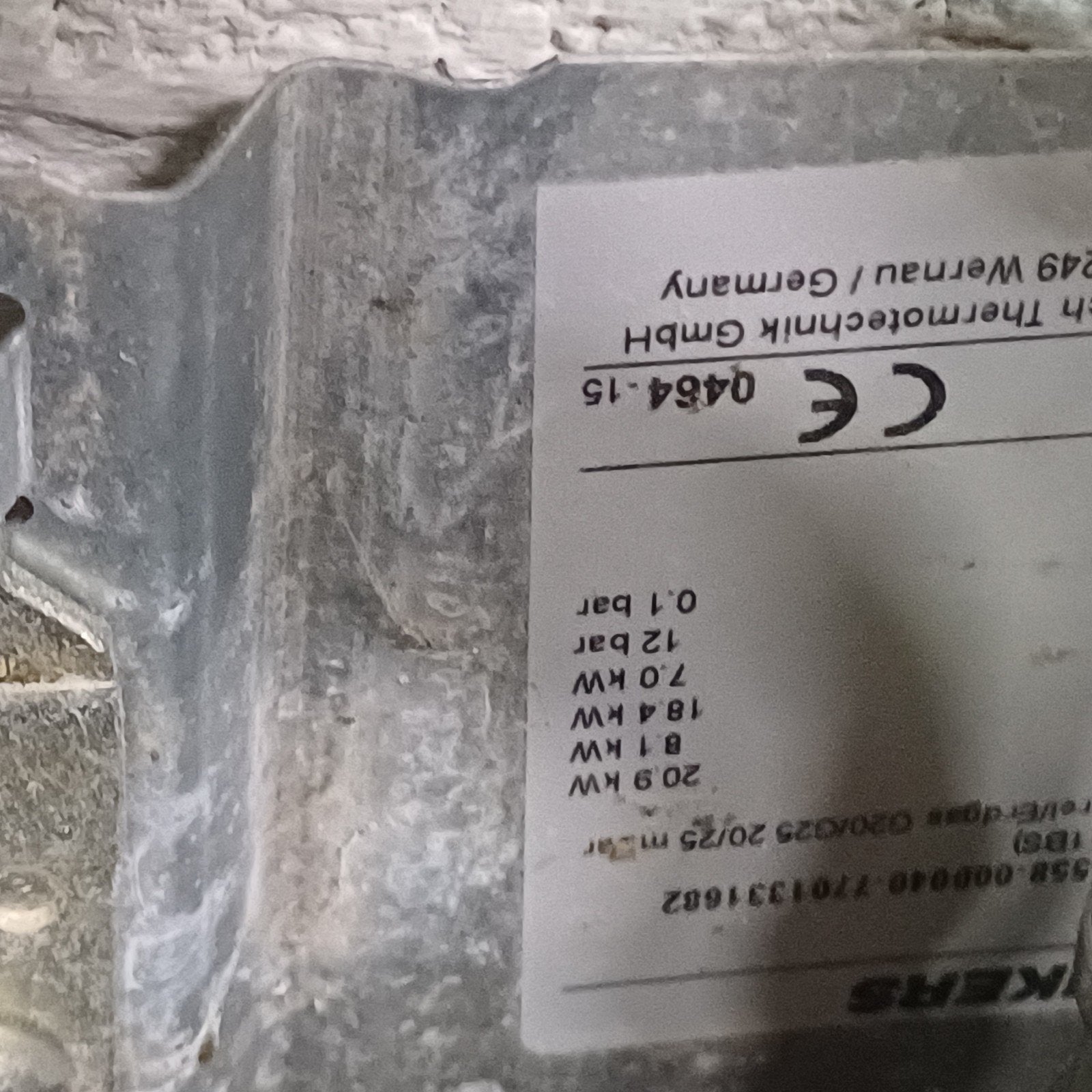 Junkers chauffe eau  20,9kw, Doe-het-zelf en Bouw, Chauffageketels en Boilers, Ophalen