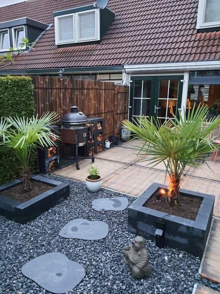 Grote partijen steenschotten voor terras en vlonder, Ophalen of Verzenden, Hout