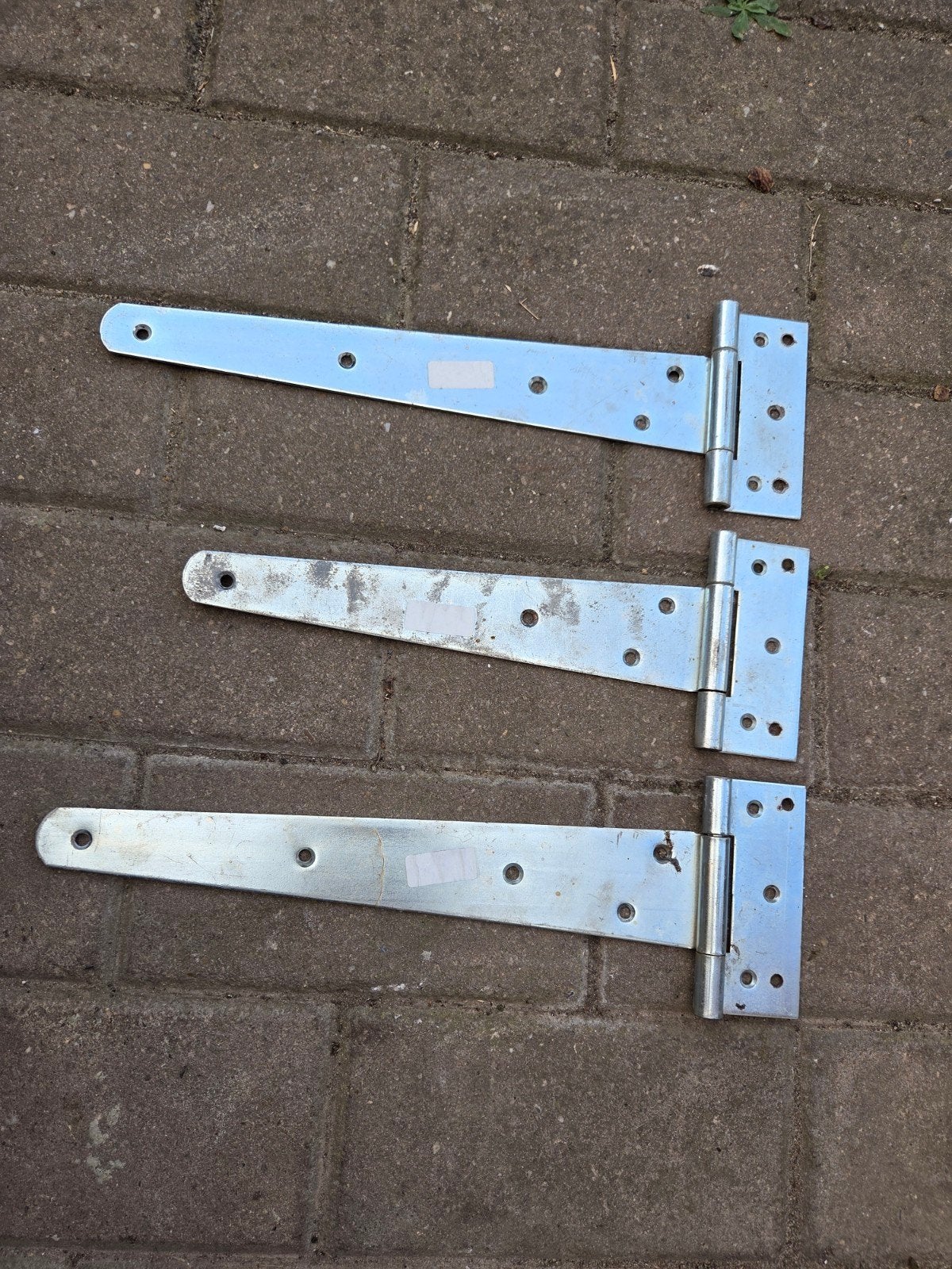 3 x scharnier tuinpoort/ luik, Ophalen, Nieuw, IJzer, Scharnier