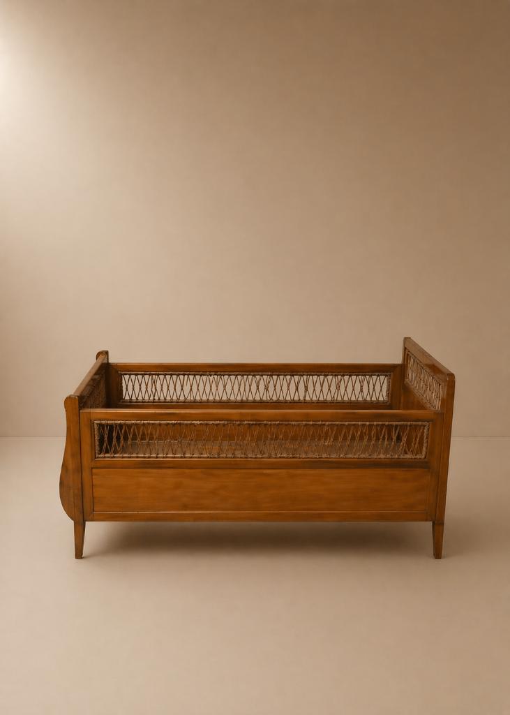 VINTAGE Lit enfant / bébé / baby, Ophalen, Gebruikt, 140 tot 160 cm, Minder dan 70 cm