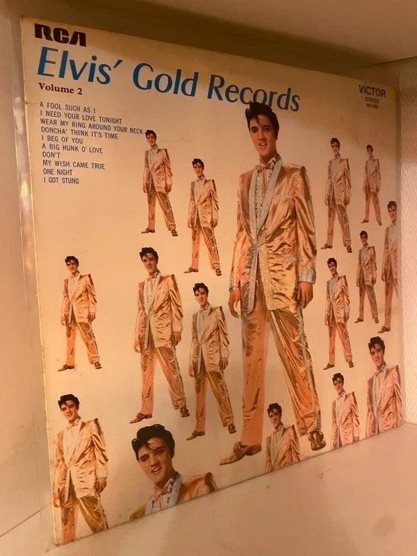 Elvis – Elvis' Gold Records - Volume 2, LP, Rock 'n' roll, Compilation, Utilisé
