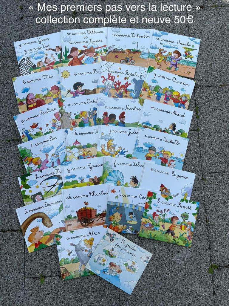 Collection complete et neuve  premiers pas vers la lecture, Hobby en Vrije tijd, Scrapbooking, Ophalen of Verzenden, Zo goed als nieuw