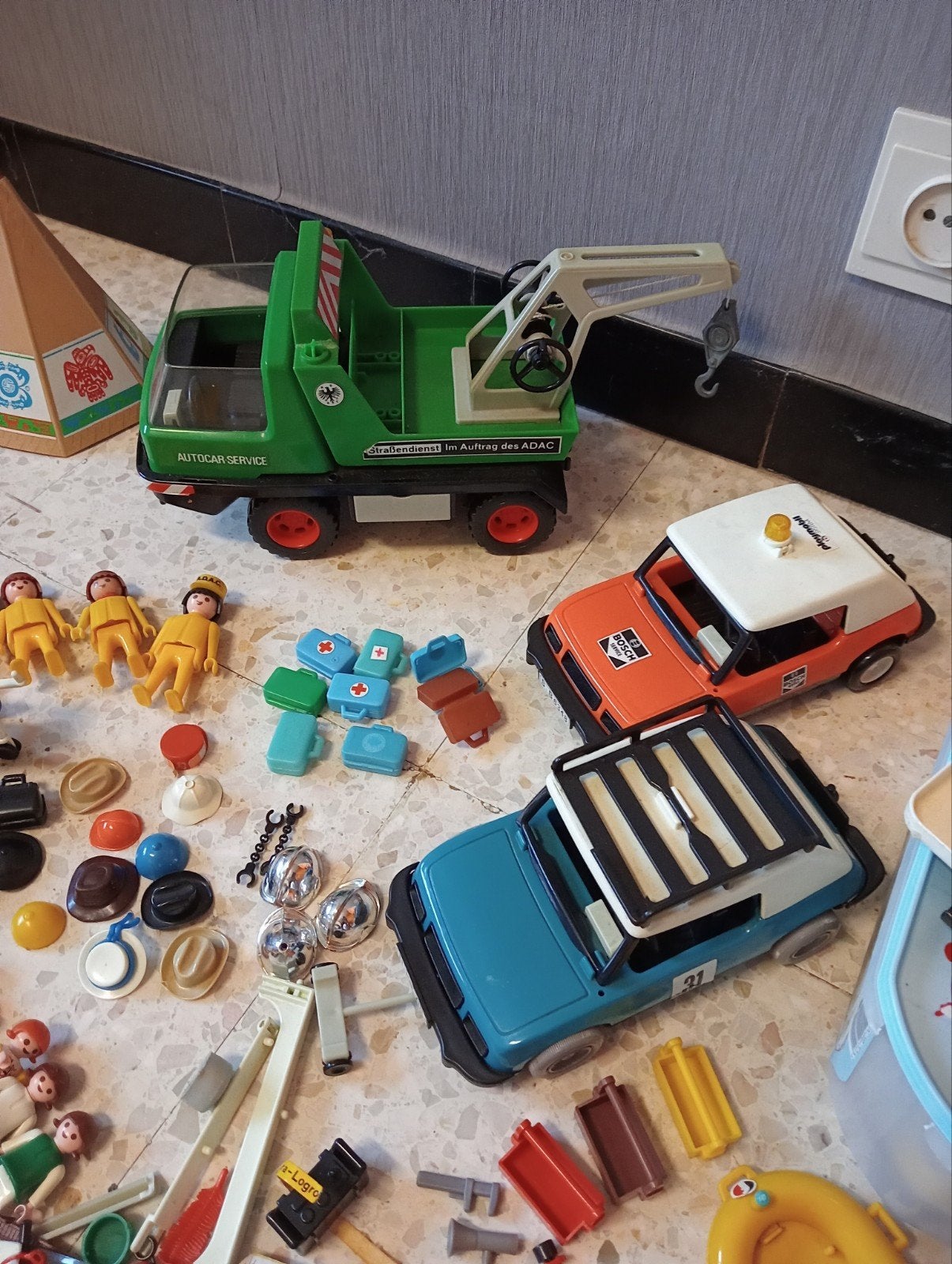 Playmobil des années 70 et 80, Enlèvement ou Envoi