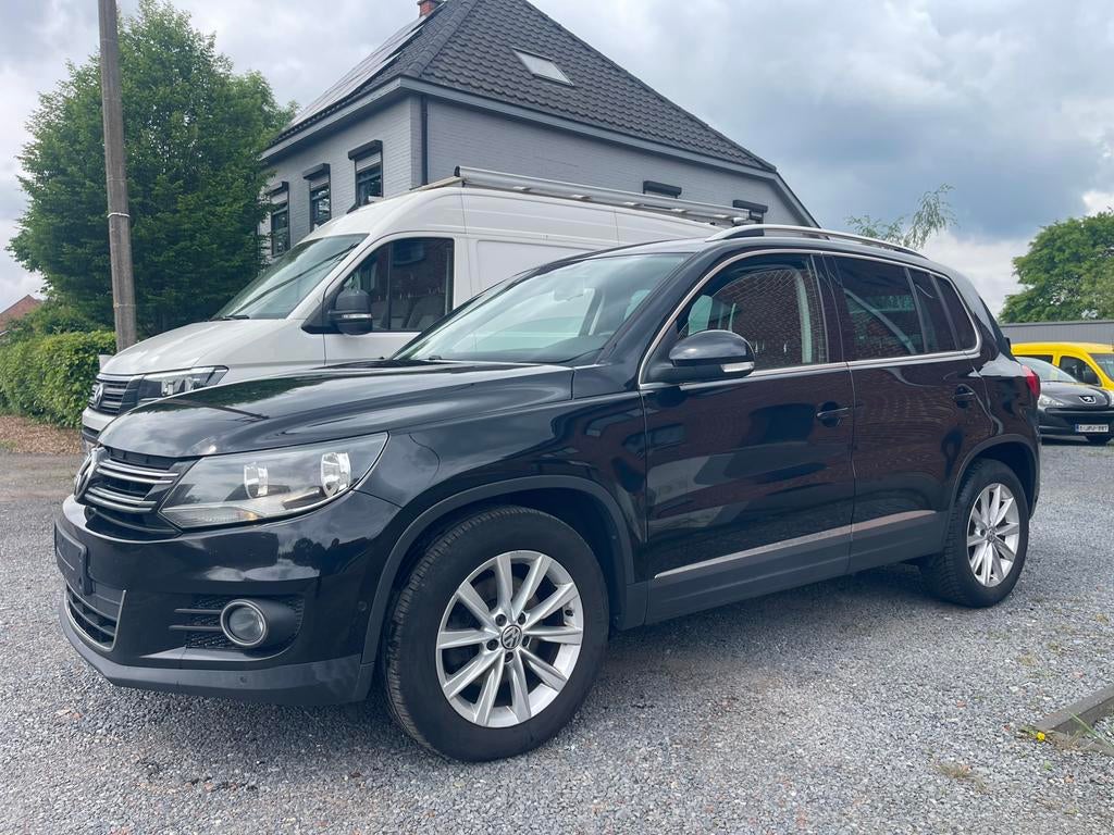 Volkswagen Tiguan 1.4 TSI "Sport"Airco,Pano,Cuir,Radar,..., Autos, Euro 5, Achat, Boîte manuelle, Entretenue par le concessionnaire