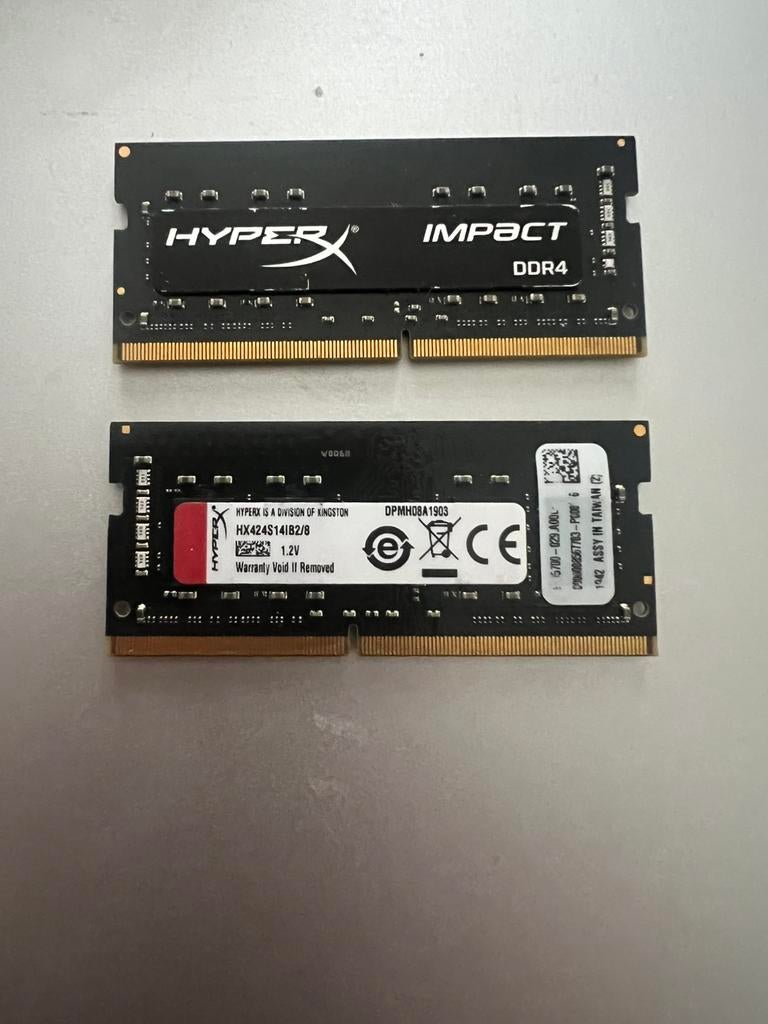 DDR4 2x 8GB sodimm 2400, Enlèvement, Comme neuf, DDR4