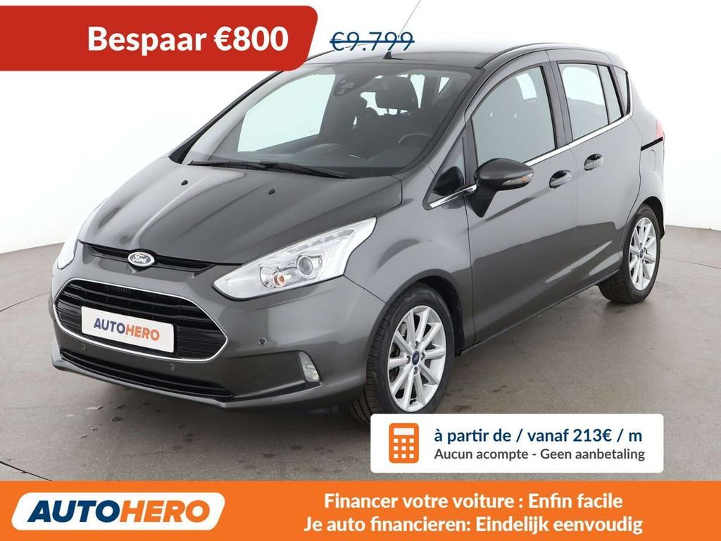 Ford B-MAX 1.0 EcoBoost Titanium, Argent ou Gris, Achat, 998 cm³, Anti démarrage