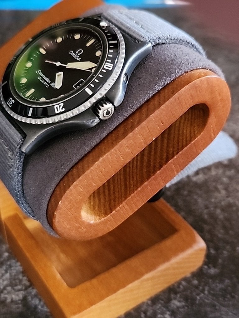 Omega Seamaster 120 Calypso vintage avec revêtement PVD noir, Bijoux, Sacs & Beauté, Montres | Hommes, Utilisé, Omega, Enlèvement ou Envoi