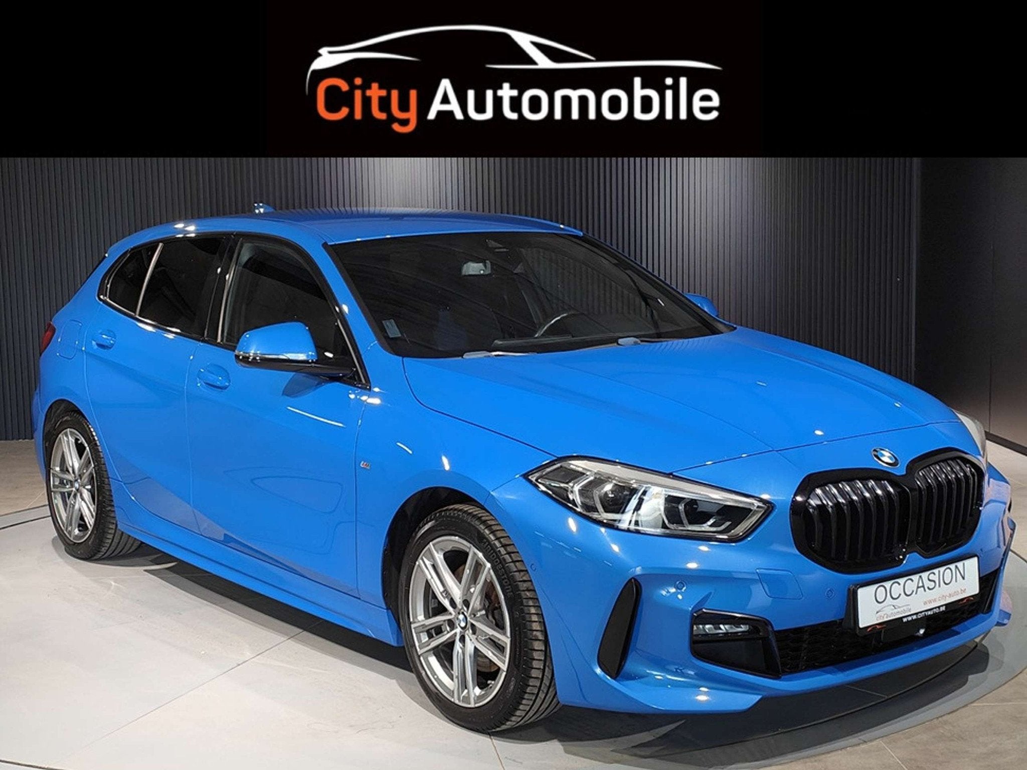 BMW 1 Serie 118 118iA PACK M SIEGES M GPC CARPLAY CAMERA ATT, Auto's, 1 Reeks, Gebruikt, Alcantara, 5 zetels