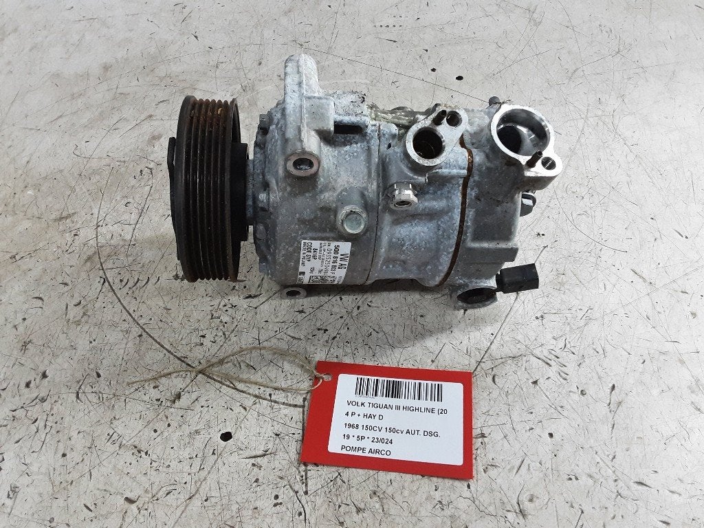 COMPRESSEUR CLIMATISATION Tiguan (AD1) (5Q0816803F), Volkswagen, Mevr. I. Hauben, Utilisé, Rue de l'Espoir 34 34
4030  GRIVEGNÉE, BE