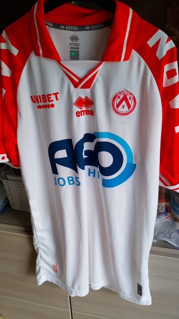 voetbalshirt KV Kortrijk Errea XL, Enlèvement ou Envoi