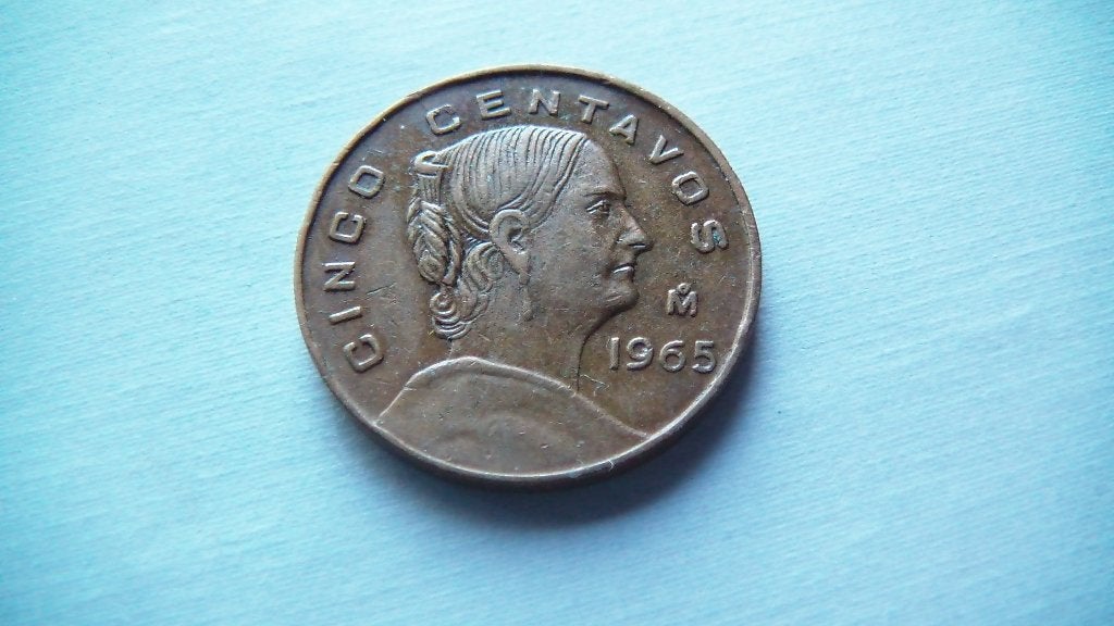 mexique 5 centavos 1965, Enlèvement