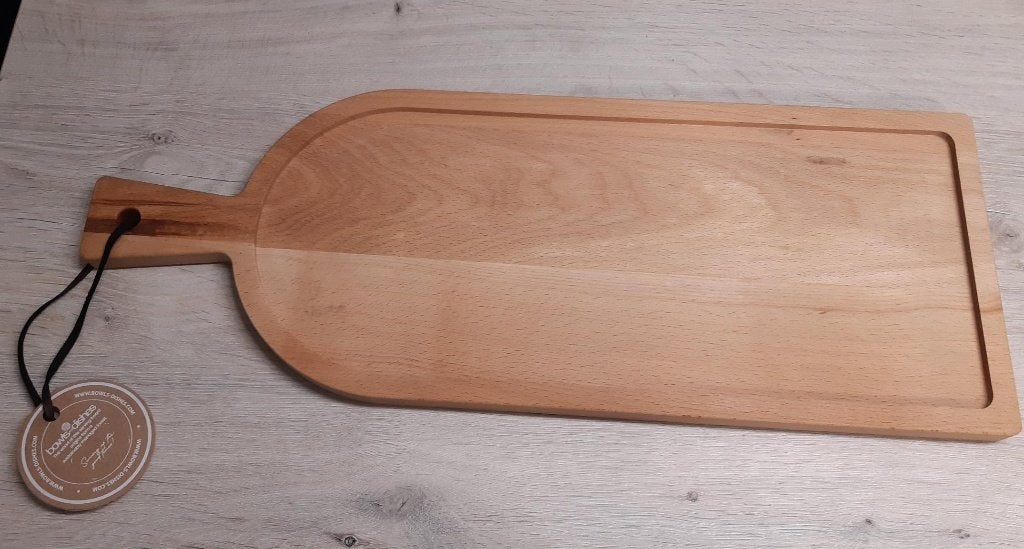 Bowls and Dishes serveerplank in beuken hout-, Hout, Snij-/serveerplank, Nieuw, Ophalen of Verzenden
