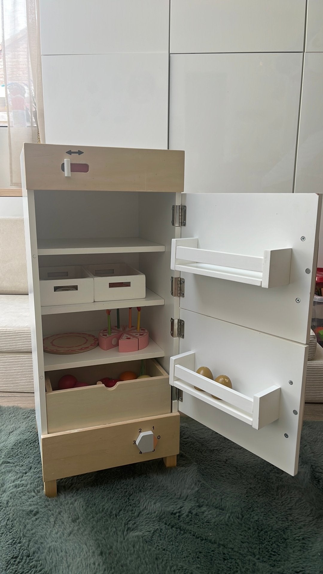 Frigo uit hout, Ophalen, Gebruikt