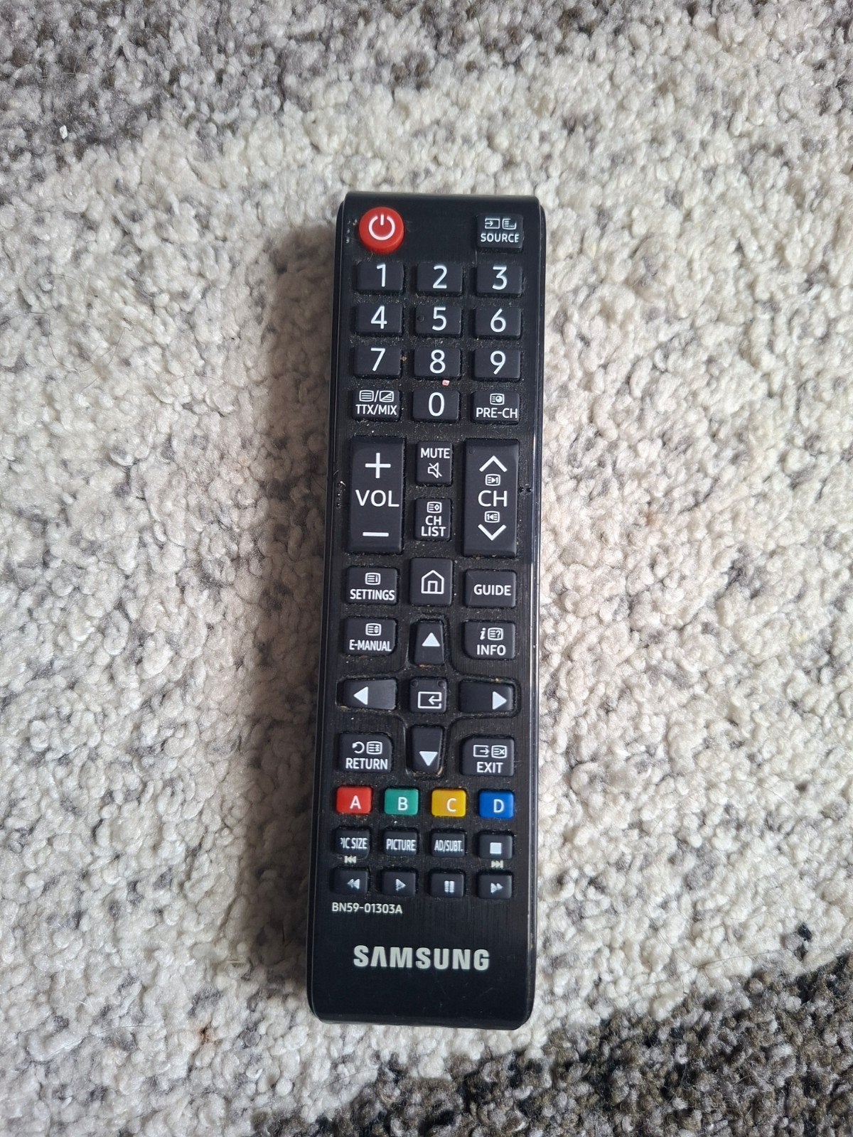 Originele Samsung TV Afstandsbediening (BN59-01303A), Audio, Tv en Foto, Afstandsbedieningen, Ophalen, Tv