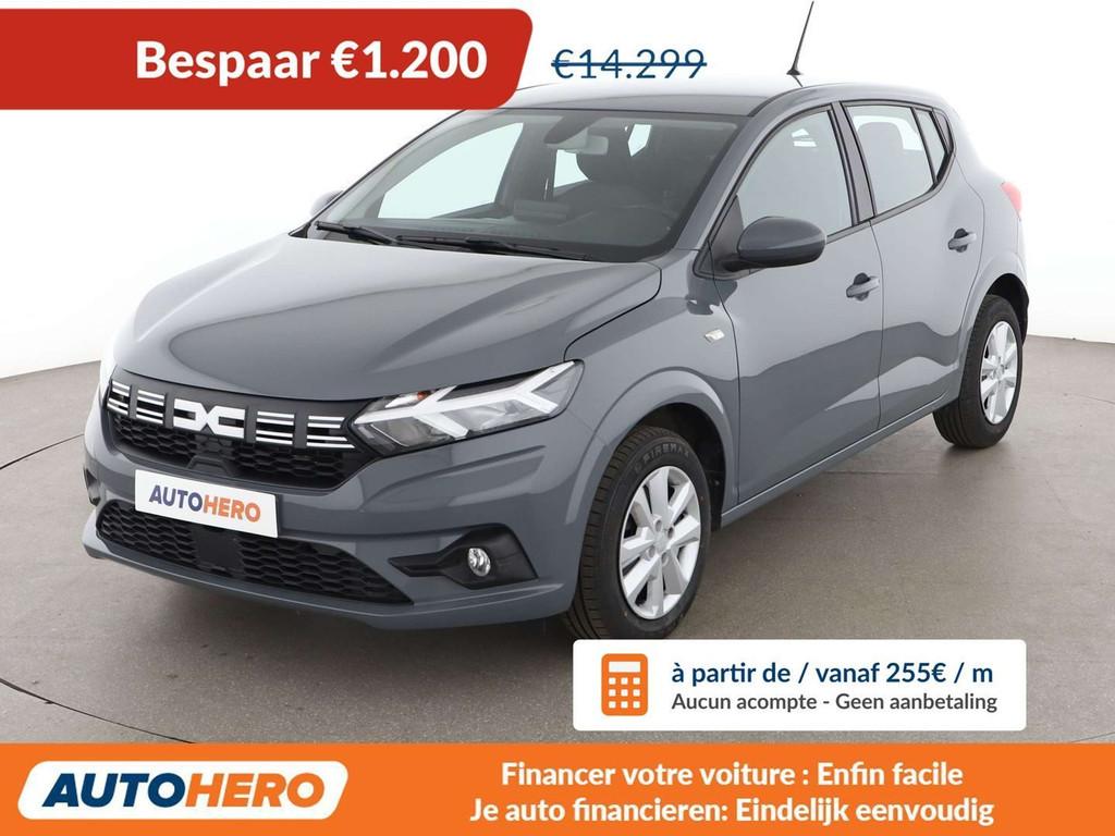 Dacia Sandero 1.0 TCe Expression, Argent ou Gris, Achat, Noir, 5 portes