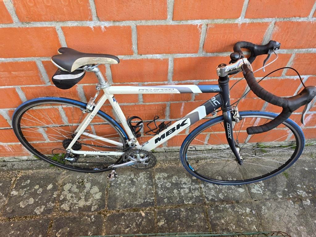 Mbk koersfiets triple 8 speed, Ophalen