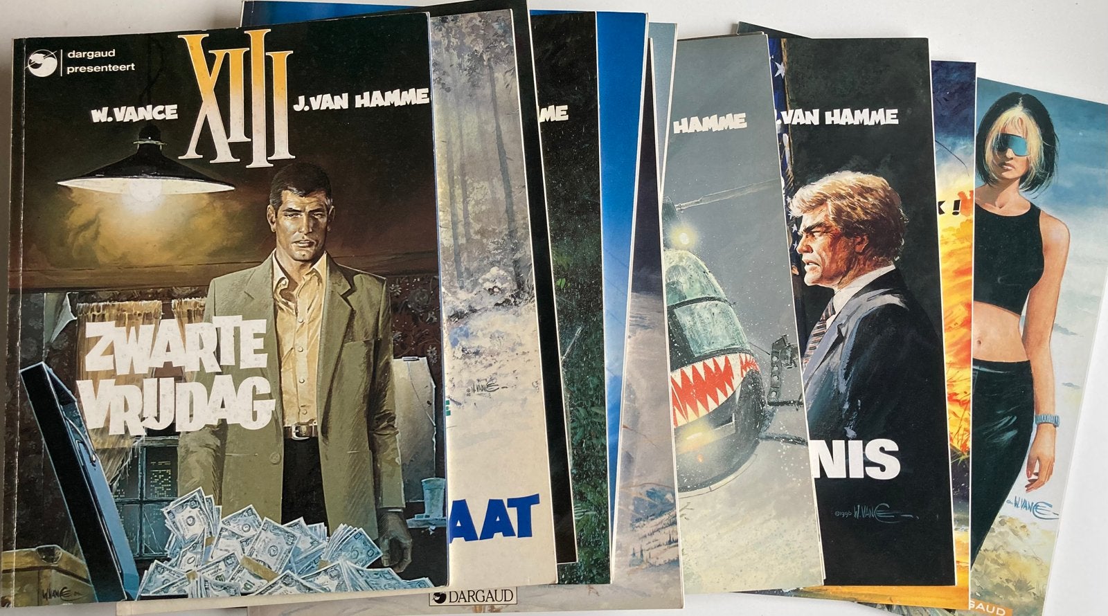 XIII - 1 t.e.m. 15, Boeken, Meerdere comics, Ophalen, Gelezen