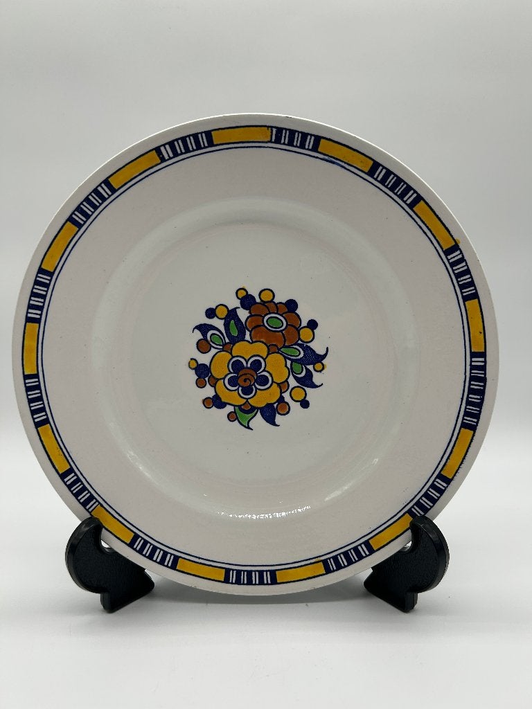 Plat à tarte ART DECO - BOCH FRERES - D1049, Enlèvement ou Envoi