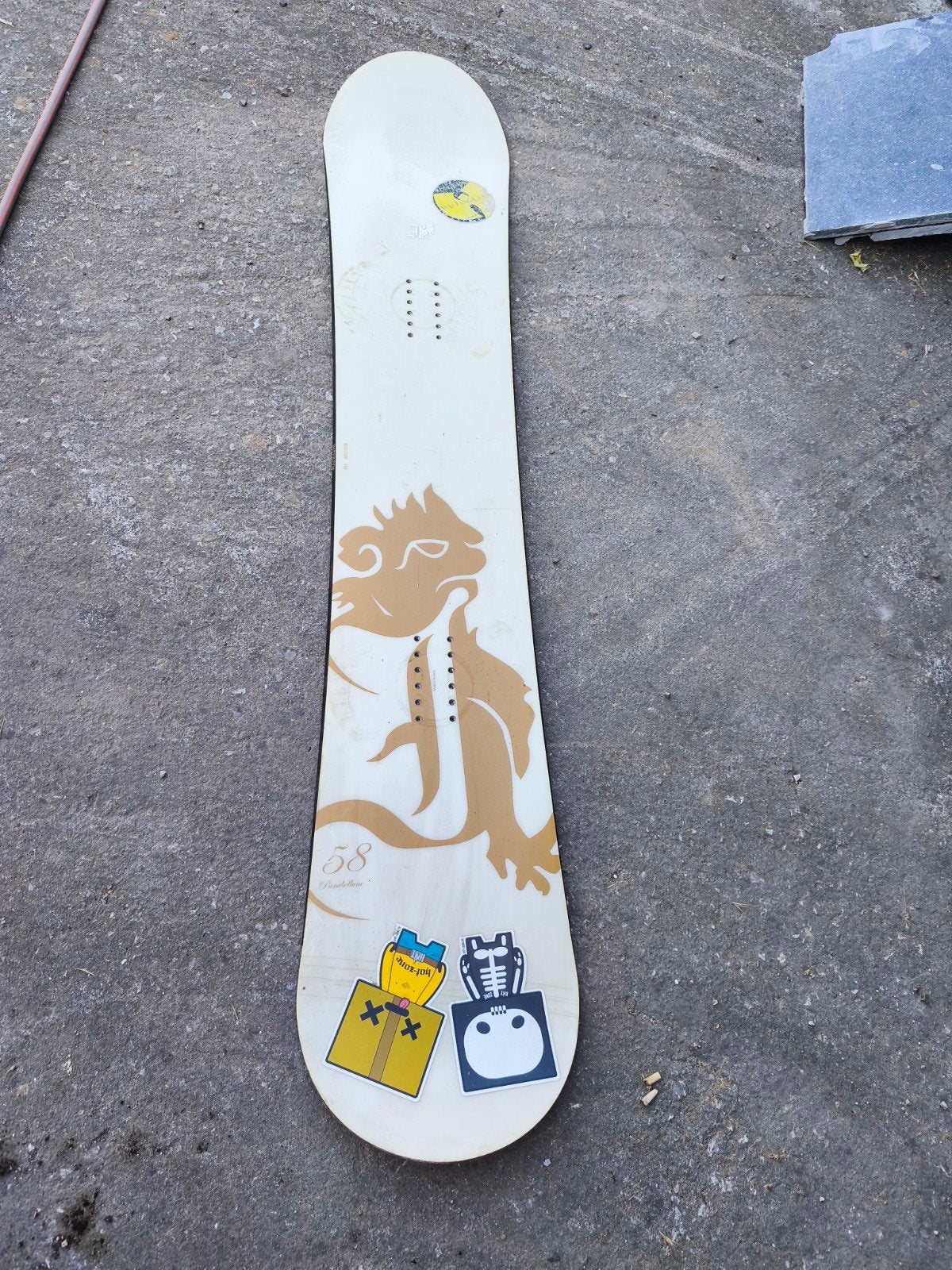 Planche de Snowboard Imperium Dandelion 158 cm (sans fixatio, Enlèvement, Utilisé, Planche