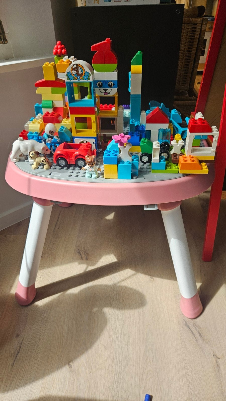table à Duplo + lot Duplo, Enlèvement, Comme neuf