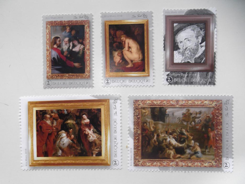 4765-4769 Peter Paul Rubens MNH, Postzegels en Munten, Postzegels | Europa | België, Ophalen of Verzenden, Postfris, Frankeerzegel