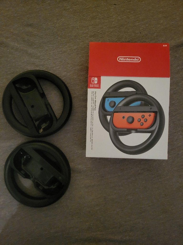 Nintendo switch joy con steering wheel, Games en Spelcomputers, 2 spelers, Ophalen, Zo goed als nieuw, Racen en Vliegen