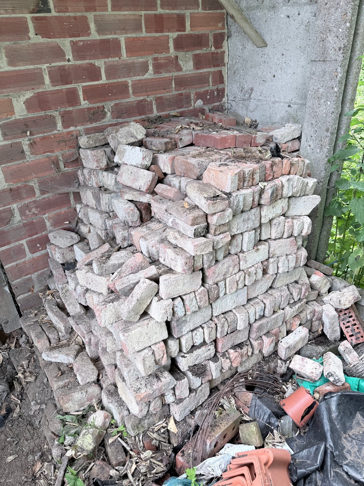 Gratis af te halen - recupstenen, Doe-het-zelf en Bouw, Metselstenen, Ophalen, Gebruikt, Bakstenen