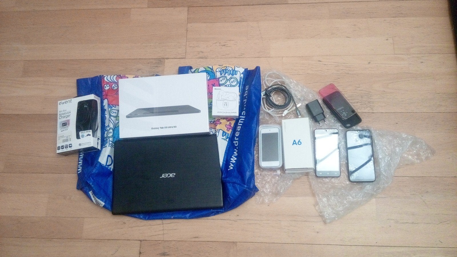 Wholesale | 1 tablet + 4 smartphones + 1 laptop • zie beschr, 64 GB of meer, Intel Core i7 processor, Nieuw, Ophalen of Verzenden