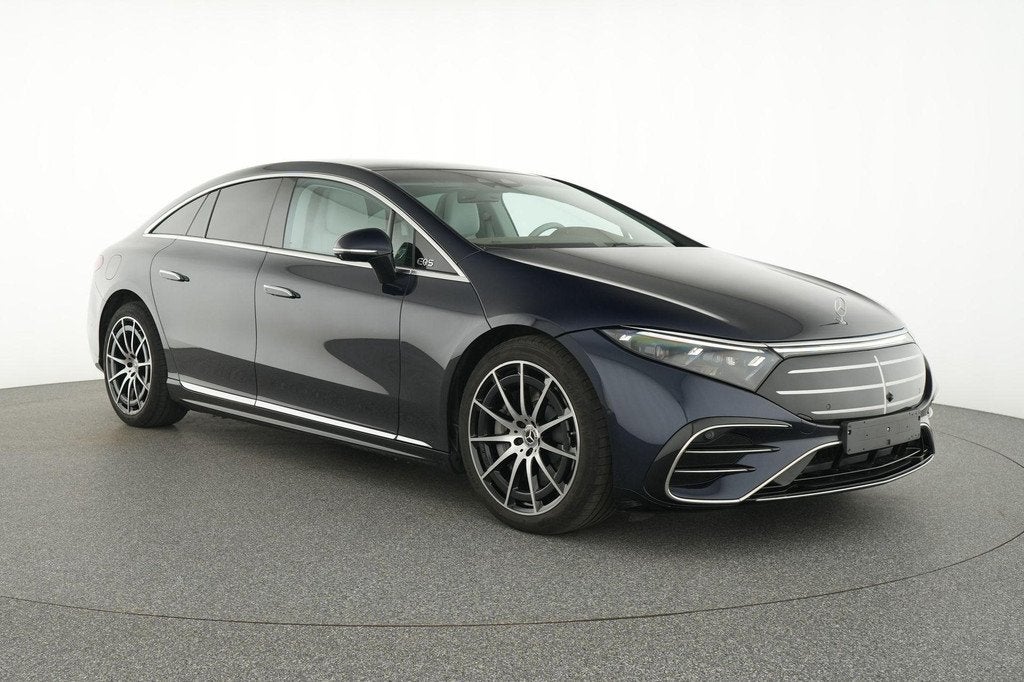 Mercedes-Benz EQS 350 STAR EDITION + AMG + LEDER + HYPERSCRE, Cuir, 215 kW, Achat, Entretenue par le concessionnaire