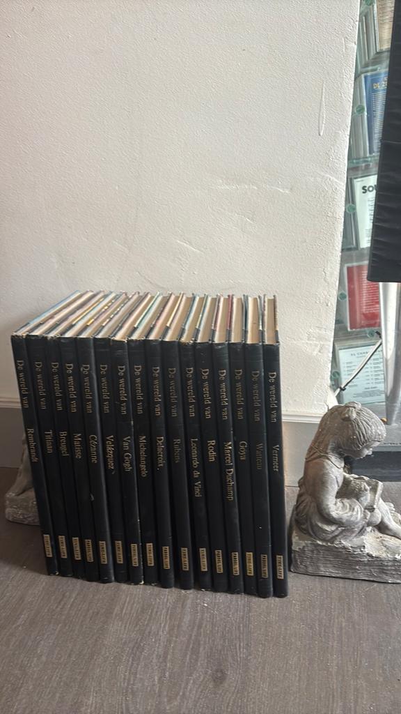 Boeken van bekende schilders bijvoorbeeld Rembrandt Vanmeer, Boeken, Encyclopedieën, Ophalen, Zo goed als nieuw
