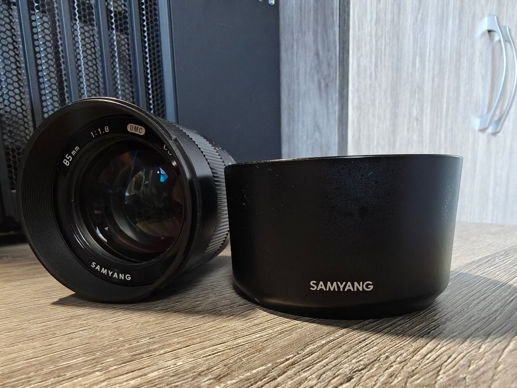 Samyang MF 85mm f/1.8 ED UMC CS Fujifilm X, Fujifilm, 85 mm, Monture Fujifilm X, Lentille standard