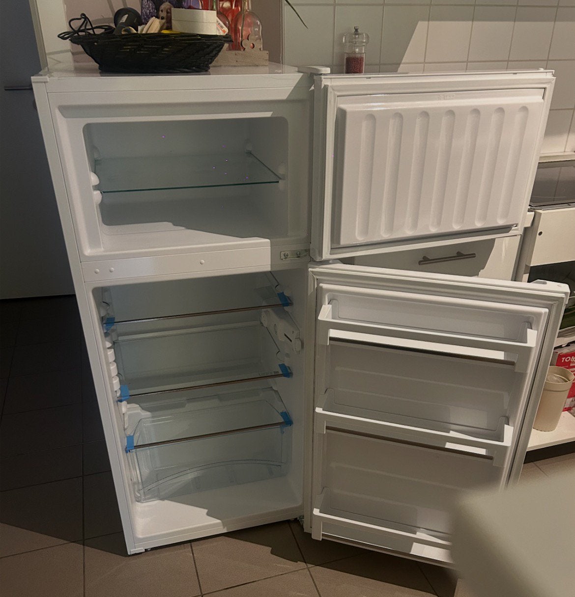 Liebherr combi frigo-diepvries, Elektronische apparatuur, Ophalen, Zo goed als nieuw