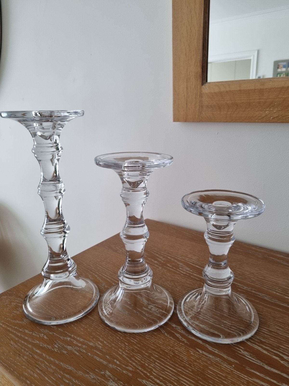 glazen kandelaars, Ophalen, Glas
